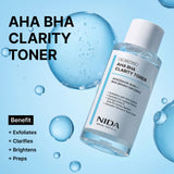 Tónico de claridad NIDA AHA BHA