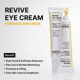 Crema para ojos NIDA Revive para rostro y cuello