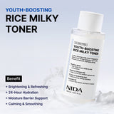NIDA Youth-Boosting Rice Milky Toner