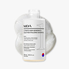 Shampoing NIDA Ultimate pour cheveux repulpants et cuir chevelu revitalisant