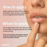 Mascarilla labial nocturna NIDA