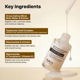 Suero exfoliante de arroz blanco NIDA para puntos blancos