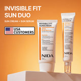 NIDA Invisible Fit Sun Duo (Serum & Cream)