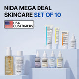 NIDA Mega Deal Skincare Set of 10 (US)