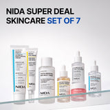 NIDA Super Deal Skincare Set de 7 (Tónico Lechoso)