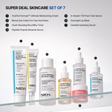 NIDA Super Deal Skincare Set de 7 (Tónico Lechoso)